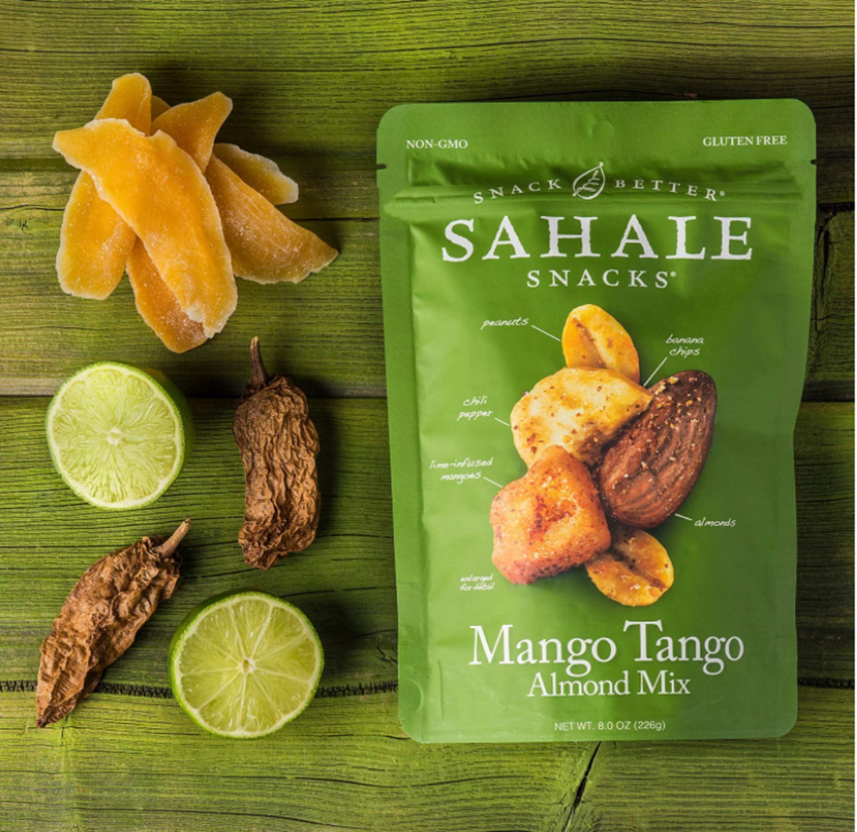 Sahale Snacks Mango Tango Almond Trail Mix, 8 Ounces