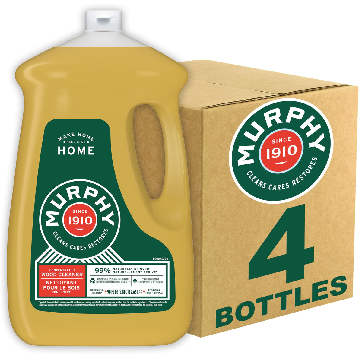 Murphy Oil Soap, Original Formula - 90 fl oz (4PK)