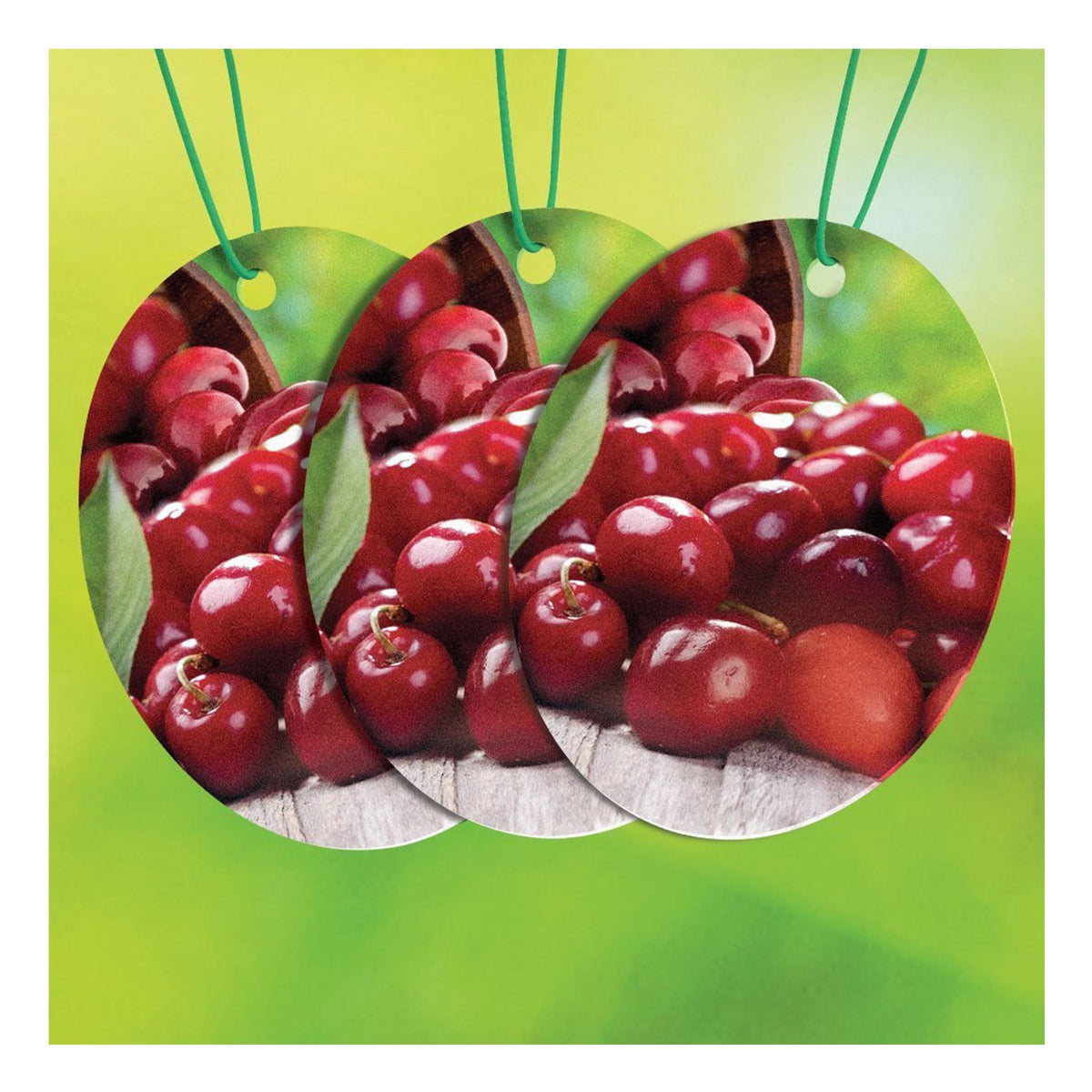 Armor All FRESHfx Car Air Freshener Hanging Card, 3-Count (Cherry Blast)