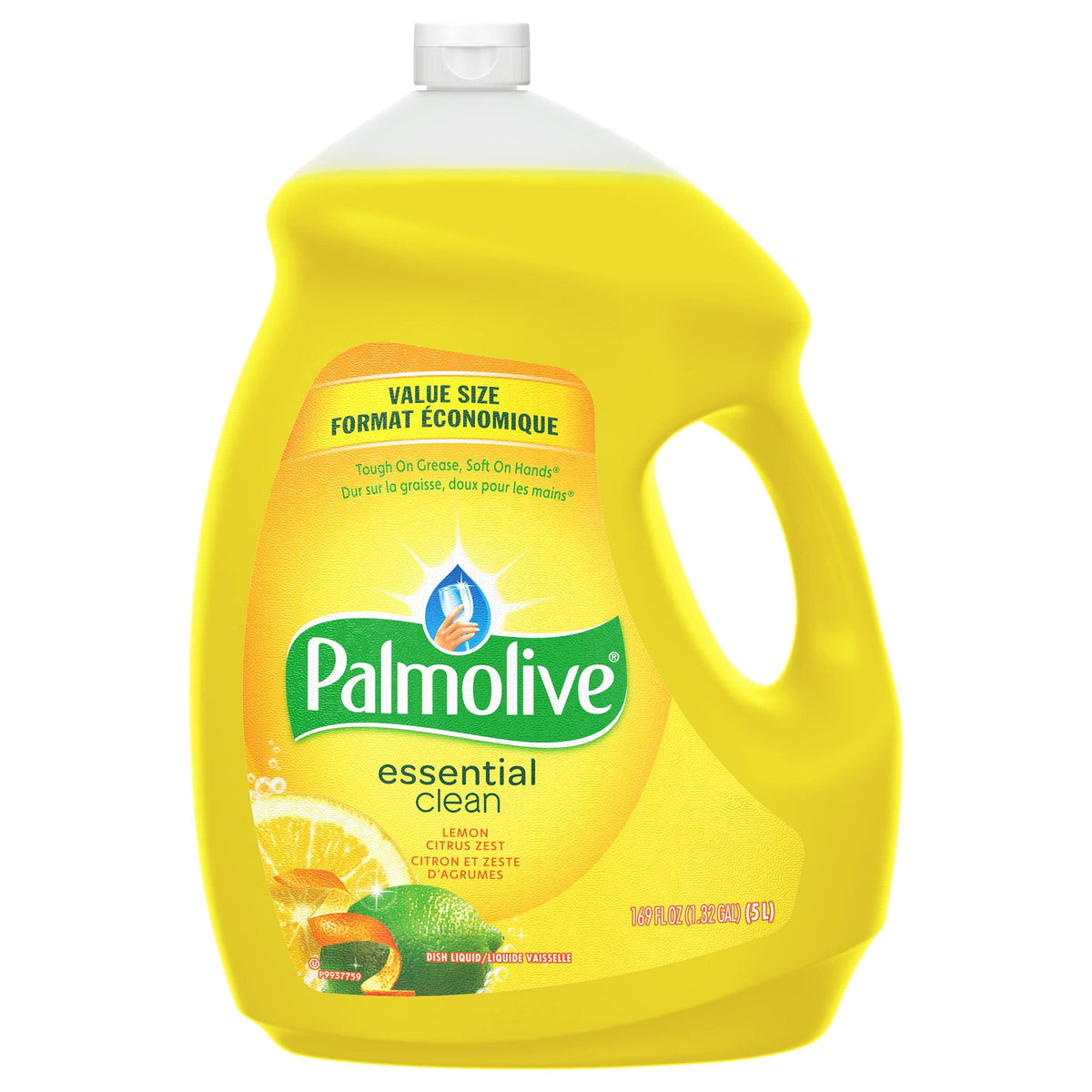 Palmolive Liquid Dish Soap Essential Clean, Lemon - 5 Liter