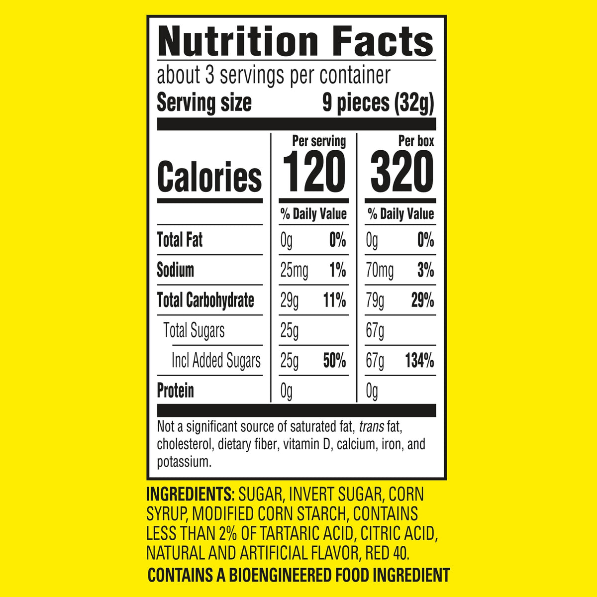 SOUR PATCH KIDS Soft & Chewy Valentines Day Candy Hearts, Bulk Candy, 12 - 3.1 oz Boxes