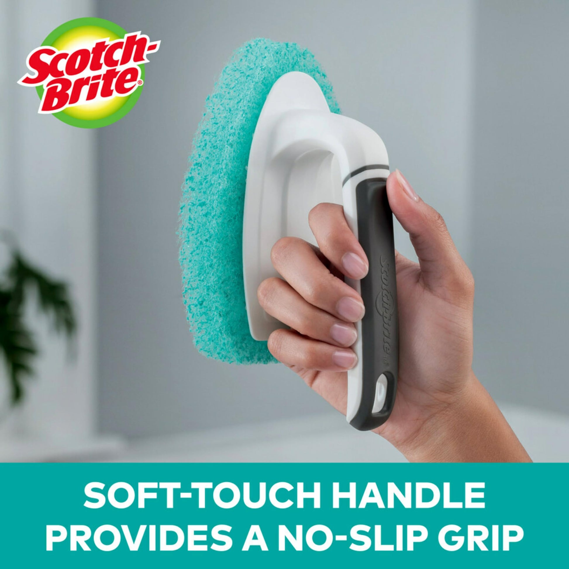 Scotch-Brite Non-Scratch Tub & Tile Scrubber, 6 Count