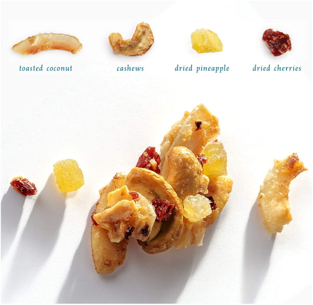 Sahale Snacks Pineapple Rum Cashew Coconut Snack Mix, 4.5 Ounces