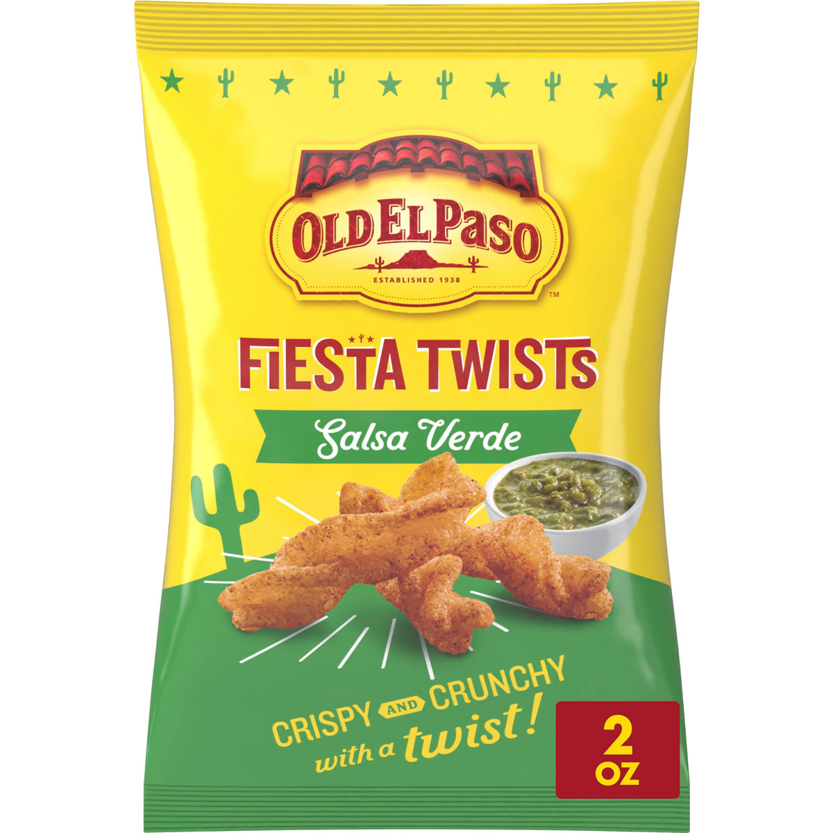 Old El Paso Salsa Verde Fiesta Twists, 2 OZ