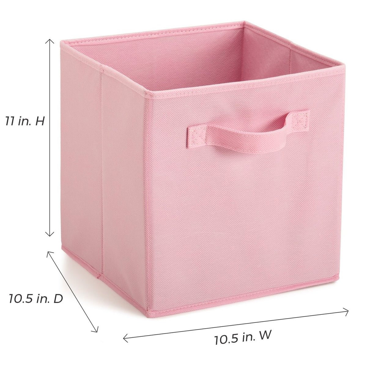 ClosetMaid 1468 Cubeicals Fabric Drawers, Pink, 2-Pack
