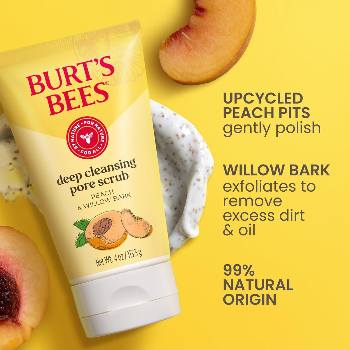Burt's Bees Pore Scrub 4 oz product image 1
