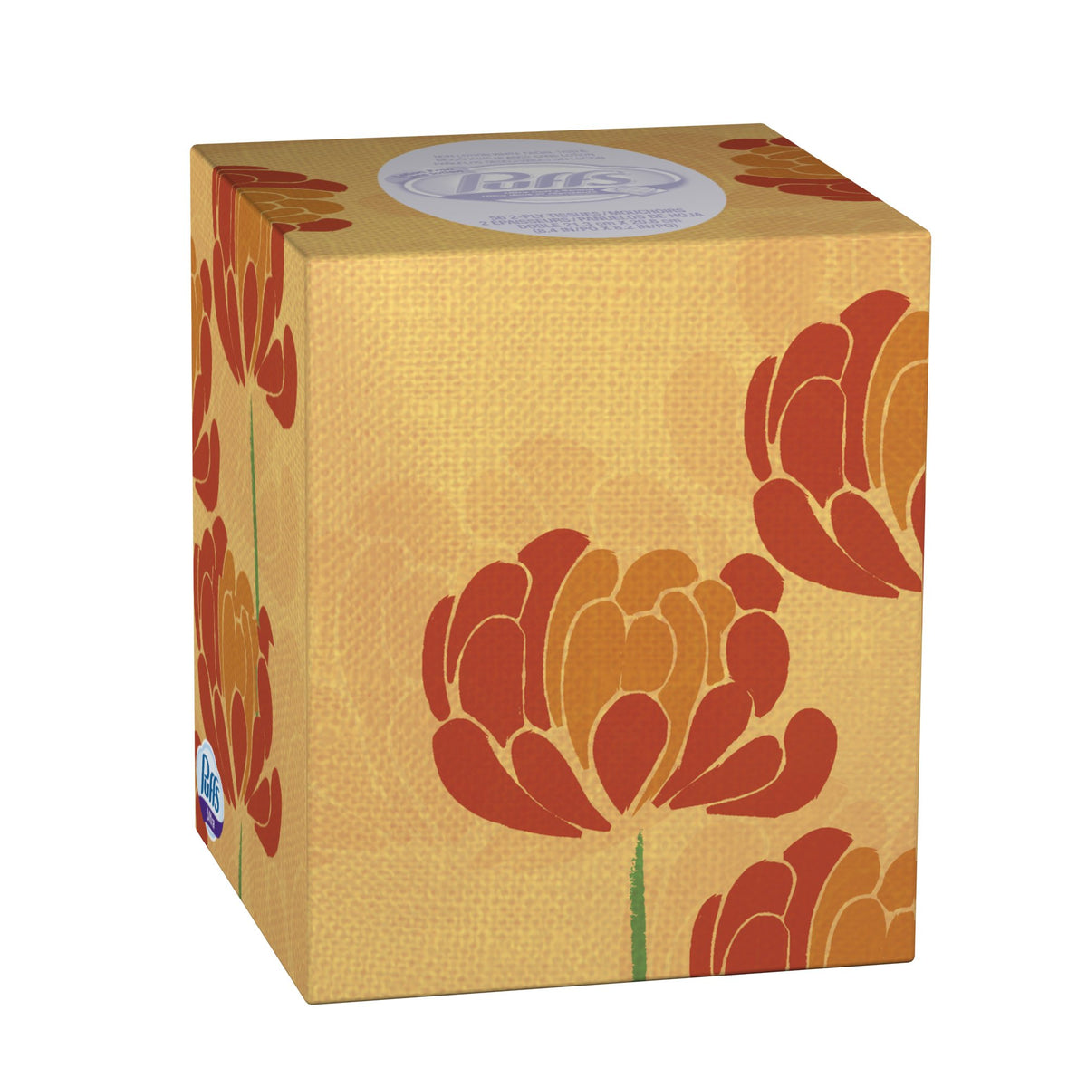Puffs Ultra Soft and Strong Facial Tissues, Cubes, 168-Count (Pack of 8)