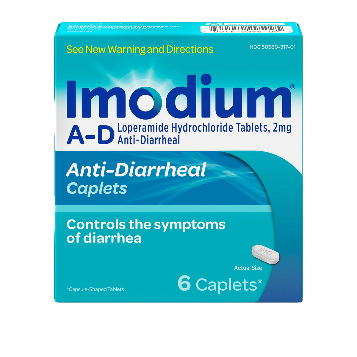 Imodium A-d Caplets 6's product image 1