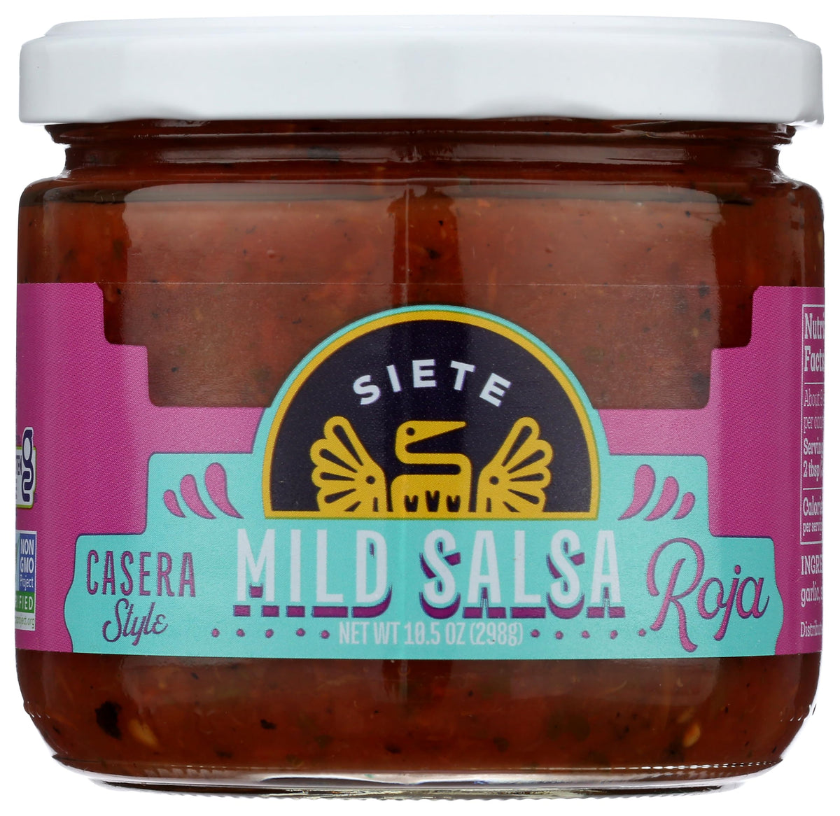 Siete Salsa Mild Casera 10.5 OZ