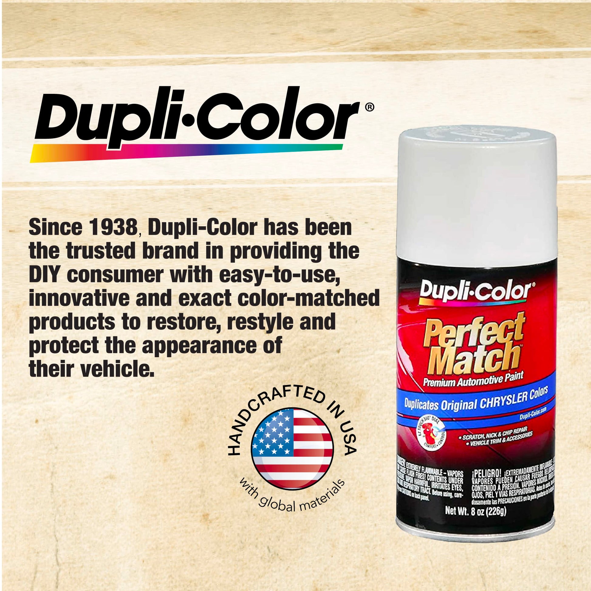 Dupli-Color HVP100-6 PK Vinyl and Fabric Coating Spray Paint - Red - 11 oz Aerosol Can Pack of 6