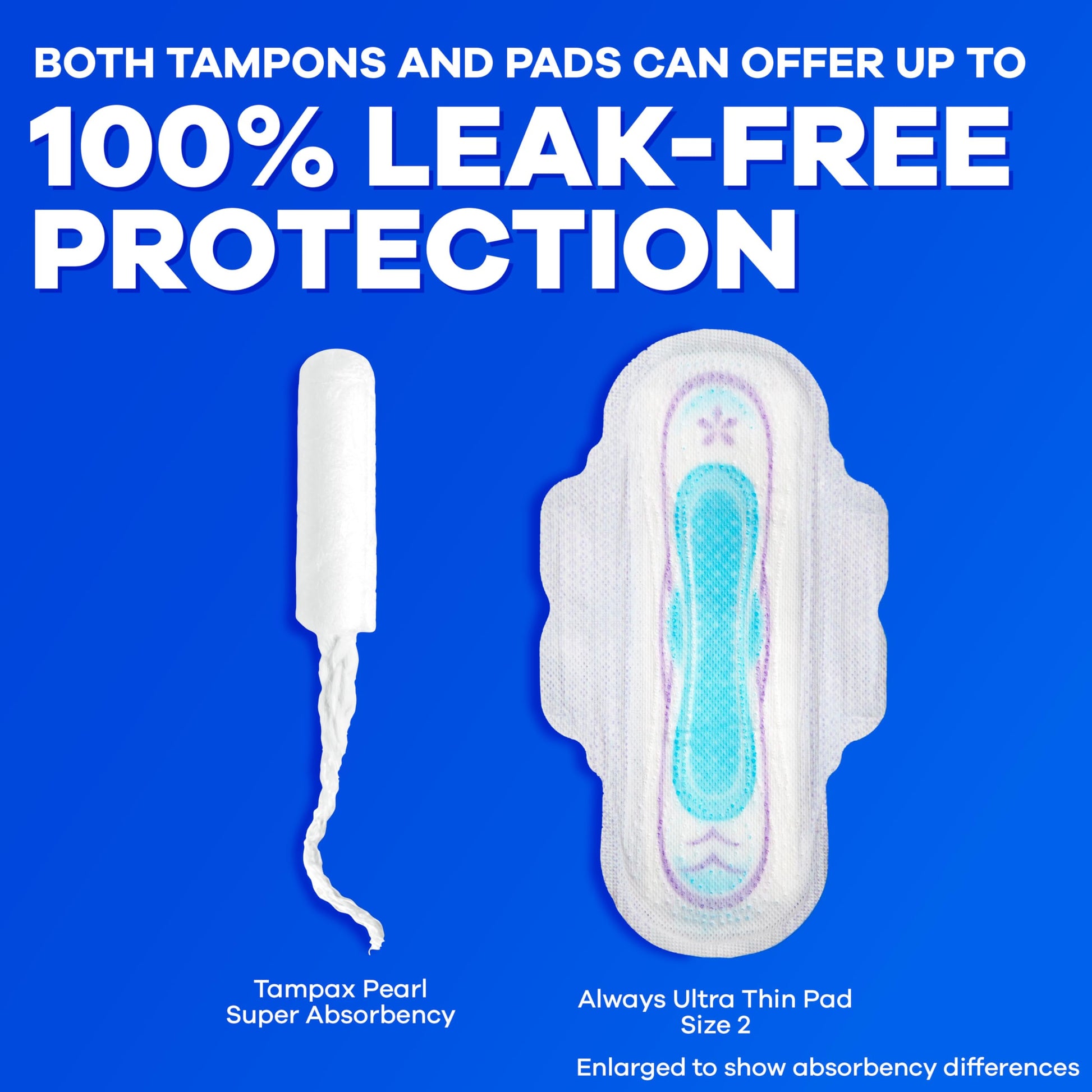 Tampax Pearl Tampons for Women Multipack, with LeakGuard Braid, Light/Regular Absorbency, Unscented, 204 Count (6 Packs of 34)