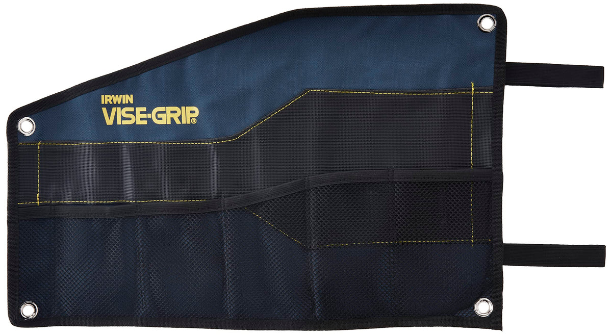IRWIN VISE-GRIP Pliers Set with Tool Wrap, 5-Piece (2078708), Blue