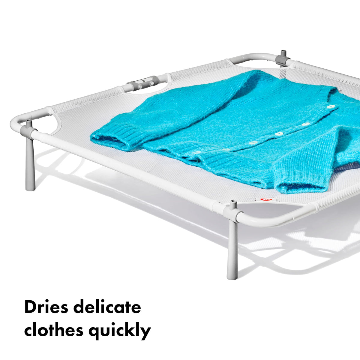 OXO Good Grips Folding Sweater Drying Rack with Fold-Flat Legs