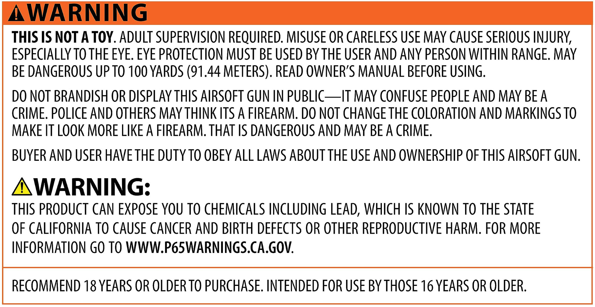 Crosman ASP311C Stinger P311C Spring-Powered Military-Style Airsoft Pistol, Clear/Black