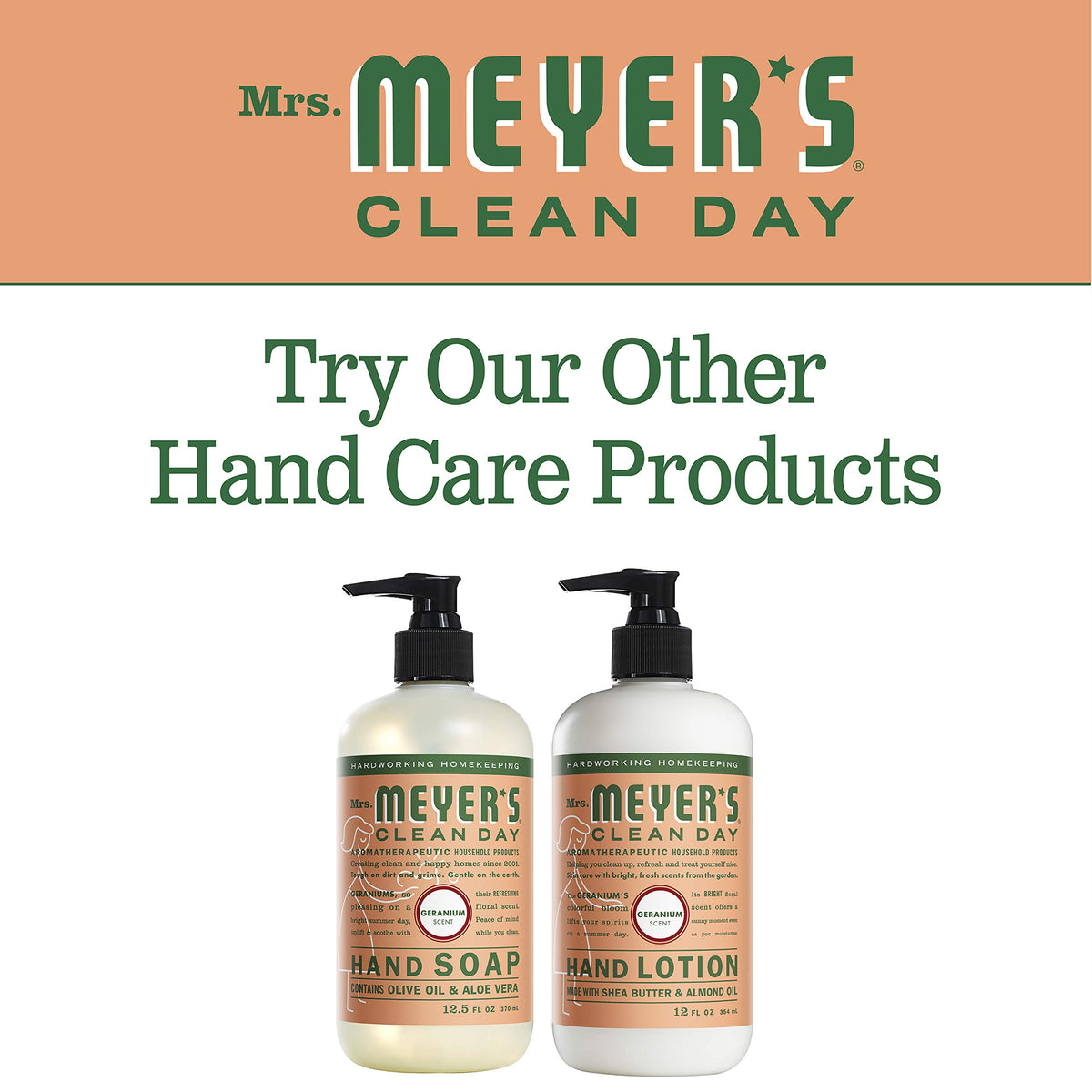 Liquid Hand Soap, Geranium, 12.5 oz, 2 pk