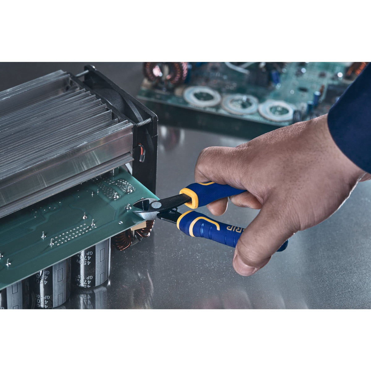 IRWIN VISE-GRIP Pliers with Spring, Flush Cut, Diagonal, 4-1/2-inch (2078925)