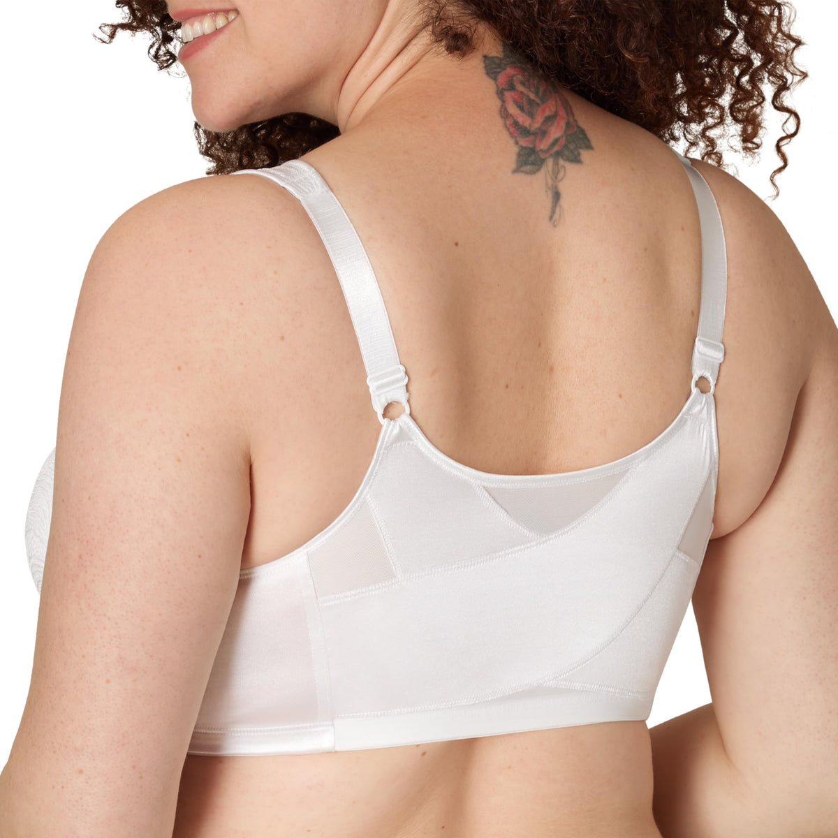 Playtex Women's 18 Hour Extra Back Support Front Close Wireless Bra USE52E with 2-Pack Option