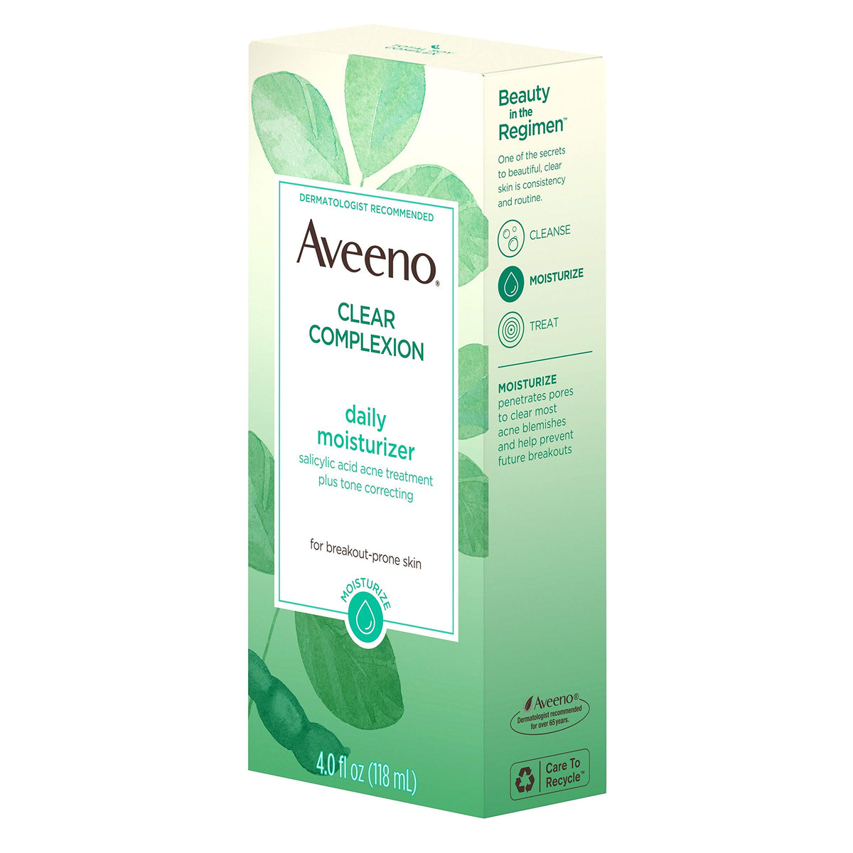 Aveeno Clear Complexion Oil-Free Moisturizer for Sensitive Skin - 4 Fl Oz