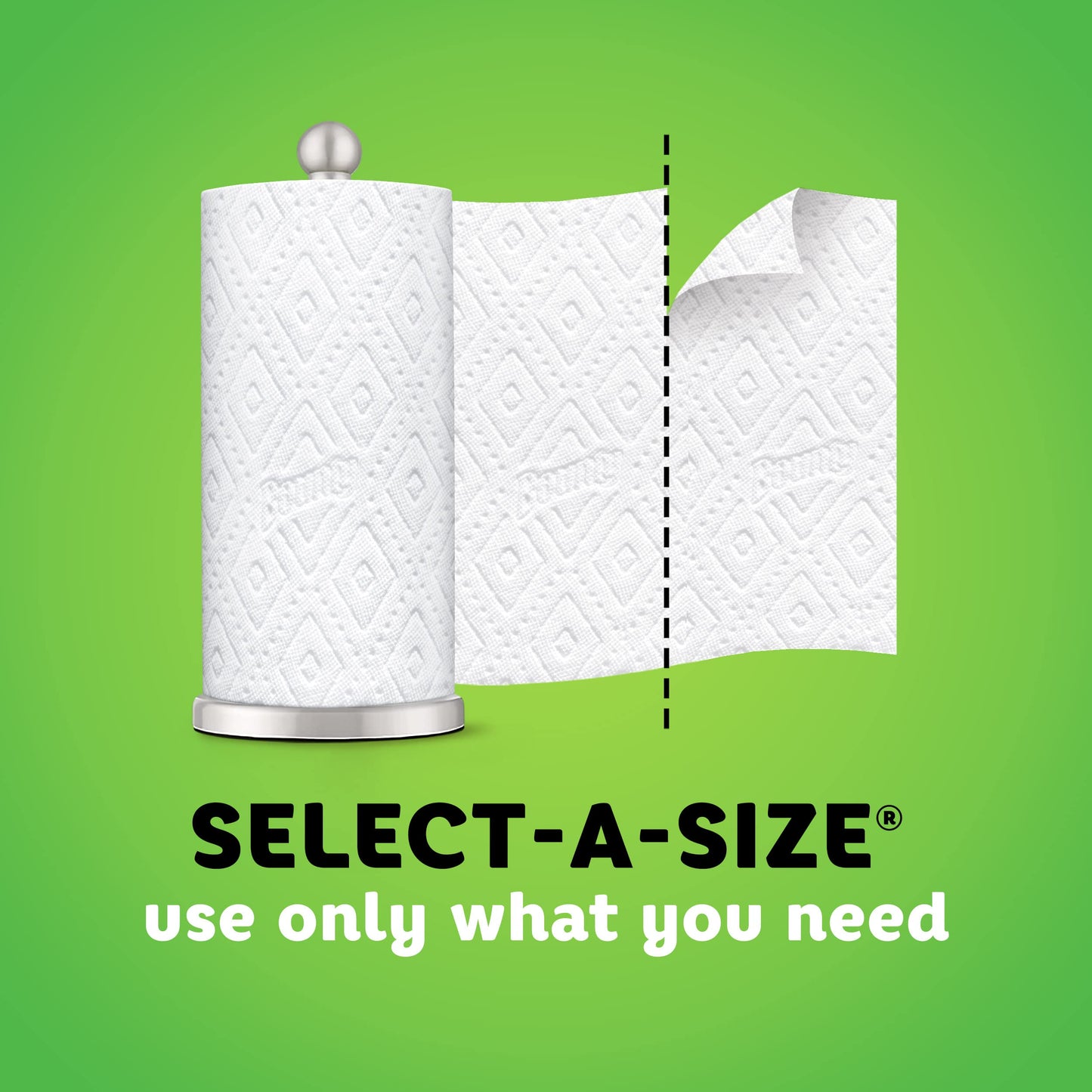 Bounty Select-A-Size Paper Towels, 6 Double Plus Rolls = 15 Regular Rolls