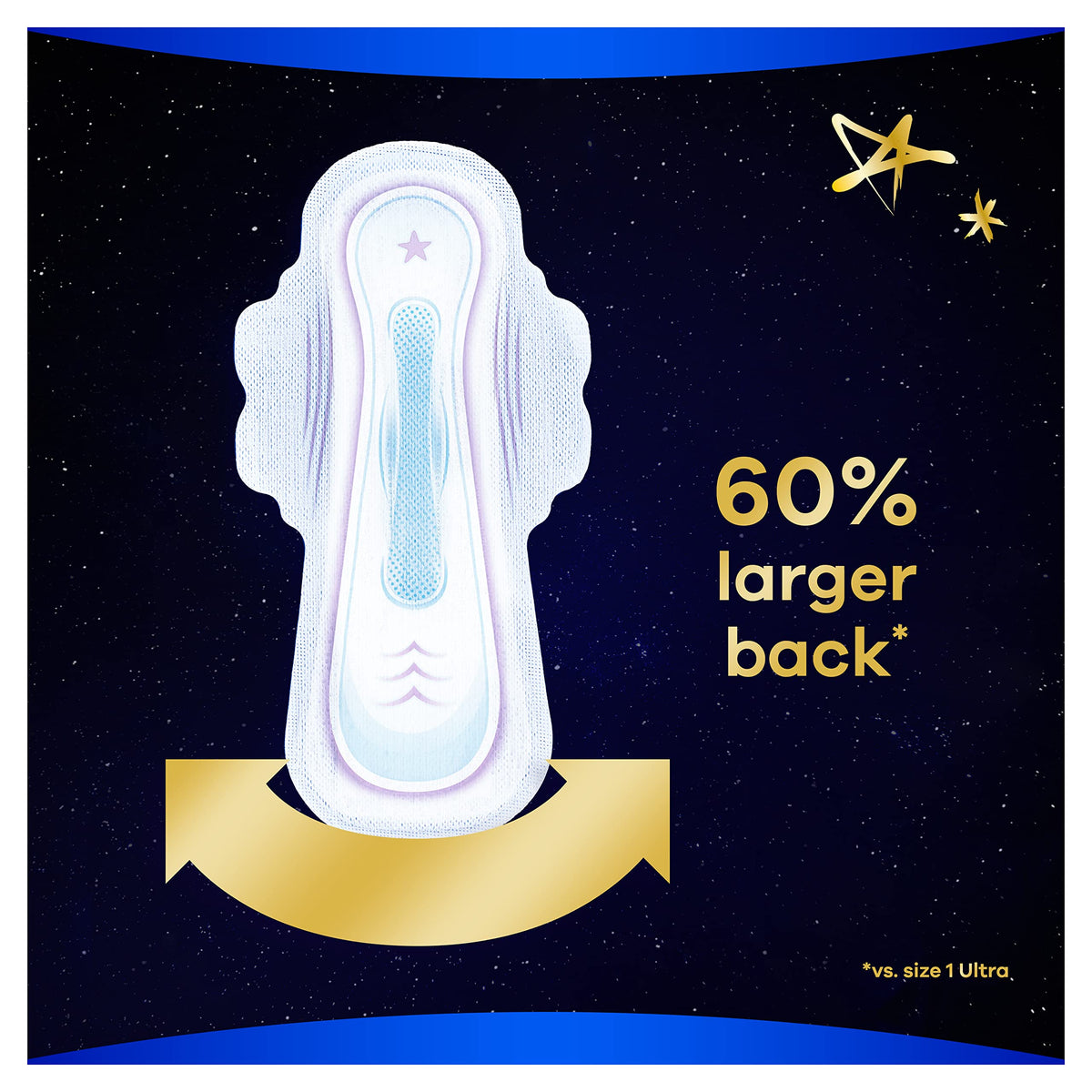 Always Ultra Sanitary Towels/Pads with Wings, Secure Night Size 4, Ultra Thin, 80 Towels (20 x 4 Packs), Super Saving Box, Odour Neutraliser, Super Absorbent Core