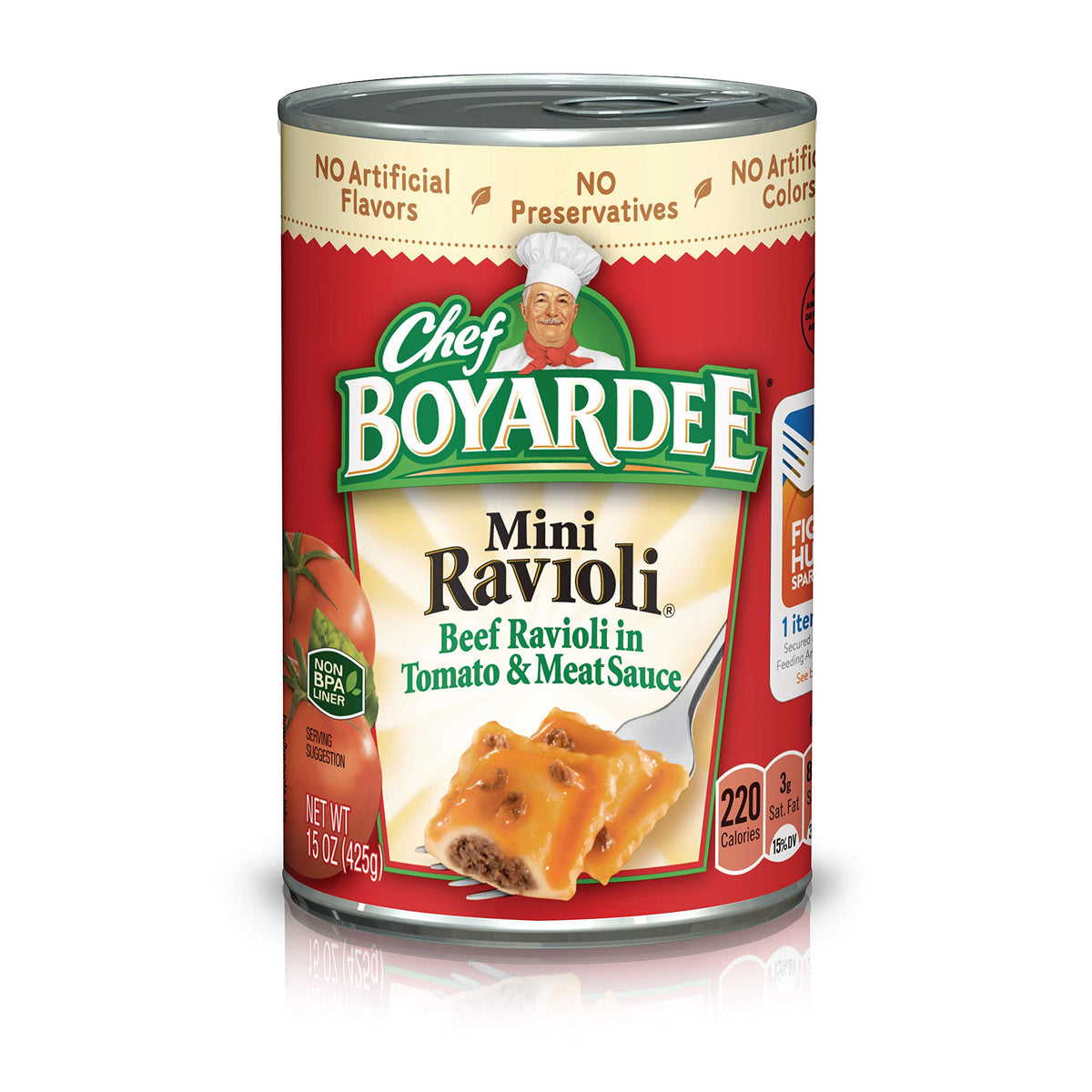 Chef Boyardee Beef Ravioli, 15 oz Cans (Pack of 24)