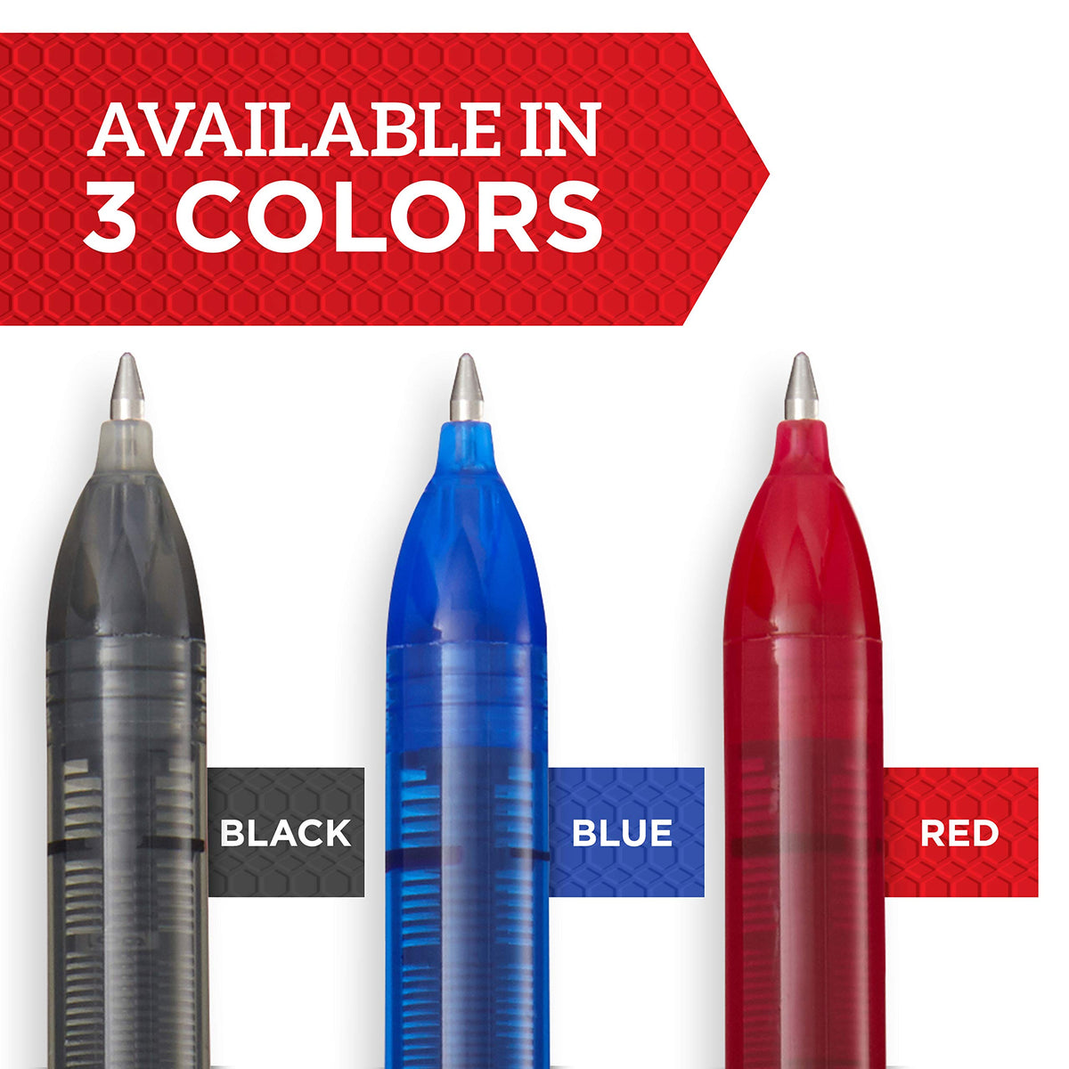 SHARPIE Rollerball Pen, Arrow Point (0.7mm) Pen for Bold Lines, Blue Ink, 12 Count