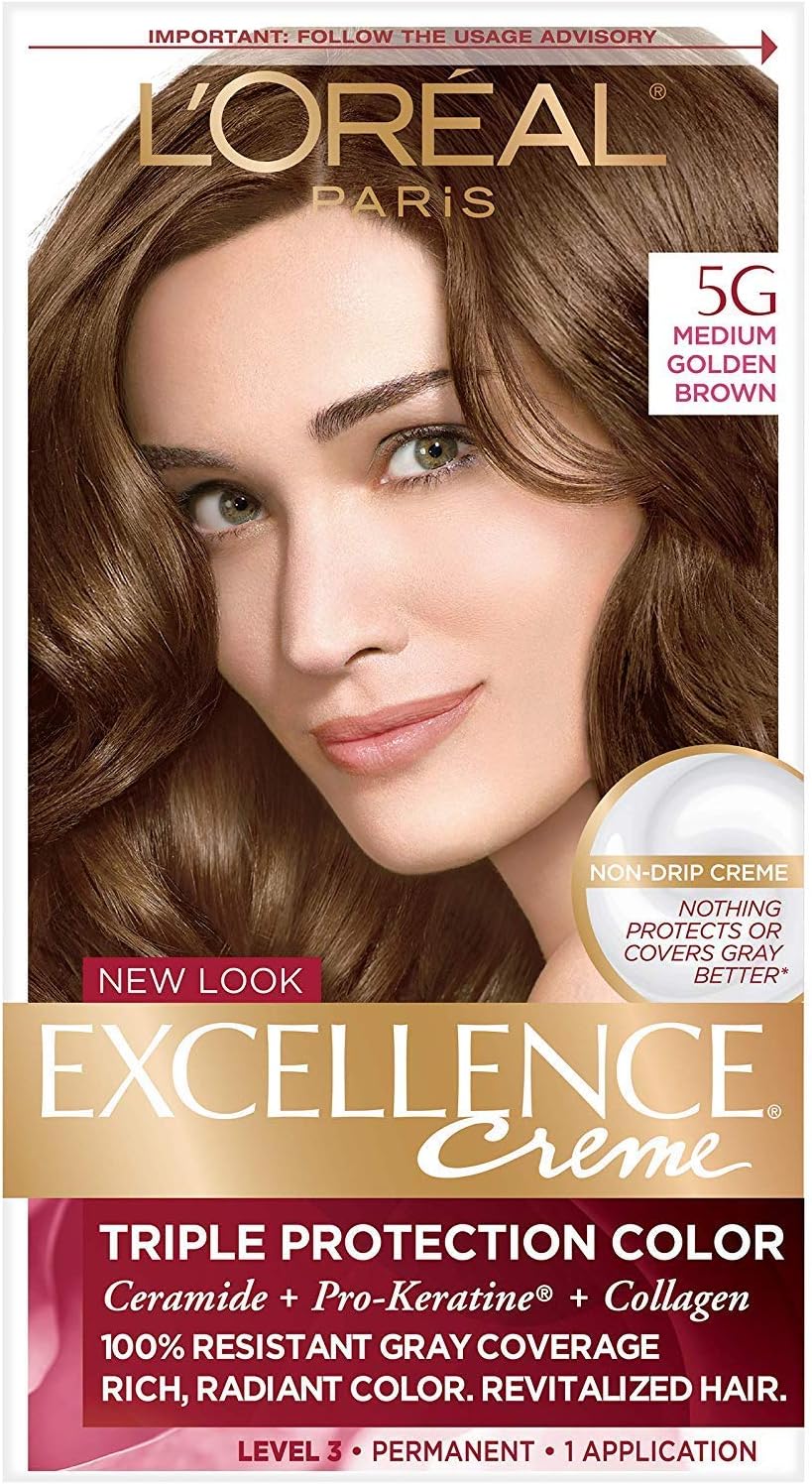 L'Oreal Excellence Cream #5g Med Gld Brw product image 1