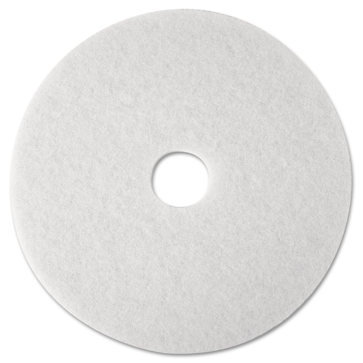 3M White Super Polish Pad 4100, 12 in