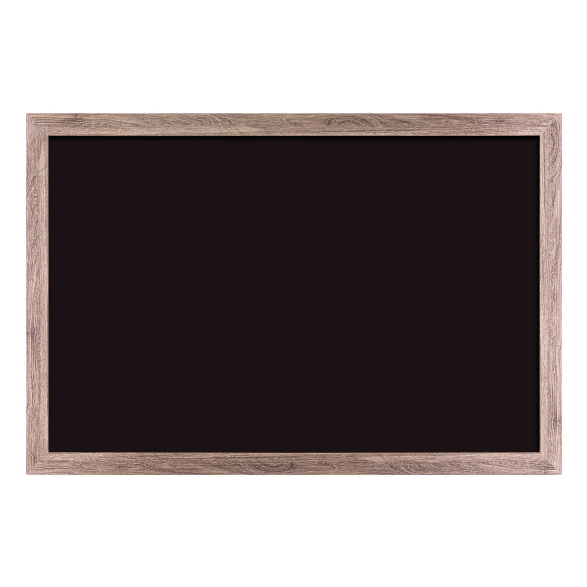 U Brands Magnetic Chalkboard, 36"x24", Rustic Wood Frame, Premium Matte Surface