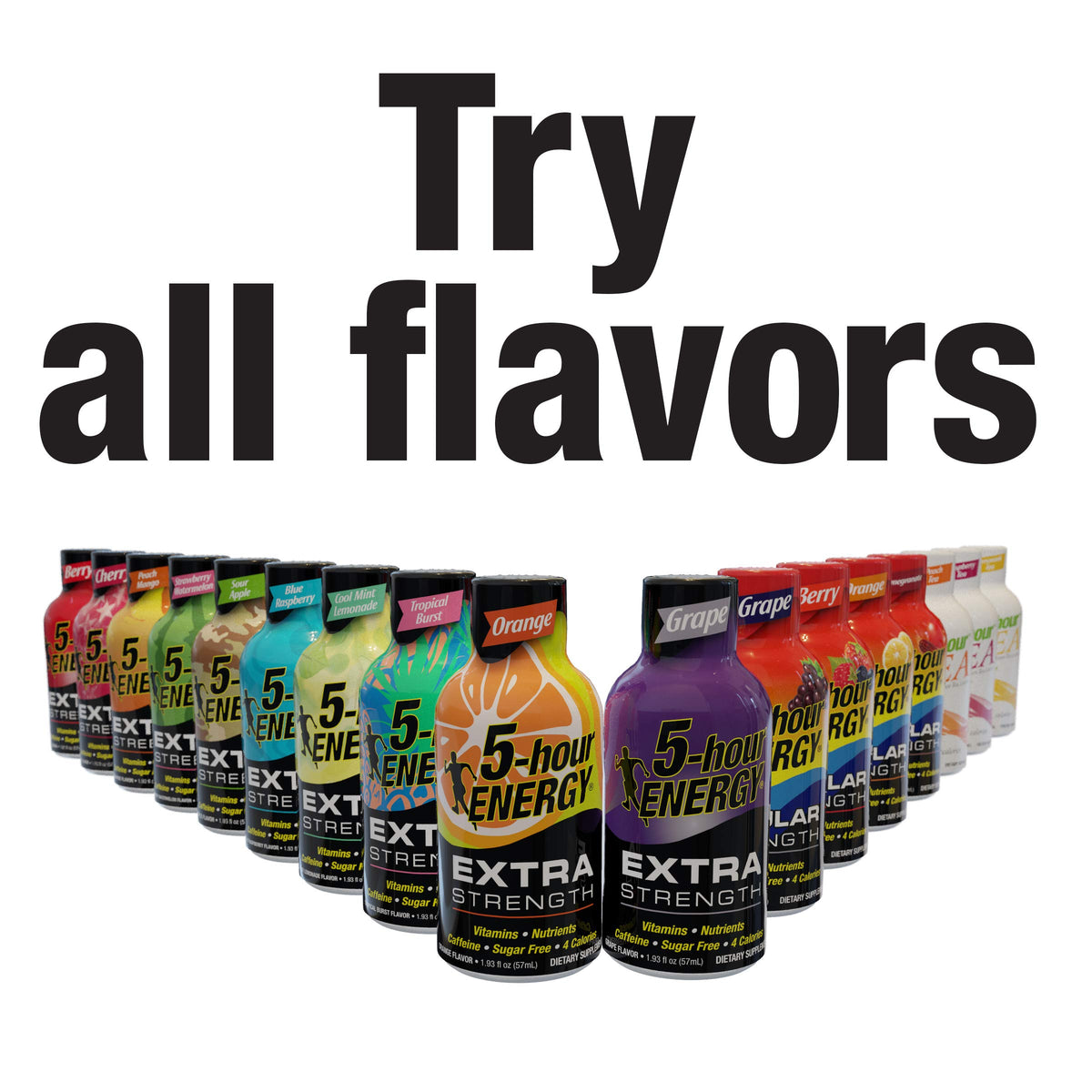 5-hour ENERGY Shot, Extra Strength Grape, 1.93 oz, 24 Count