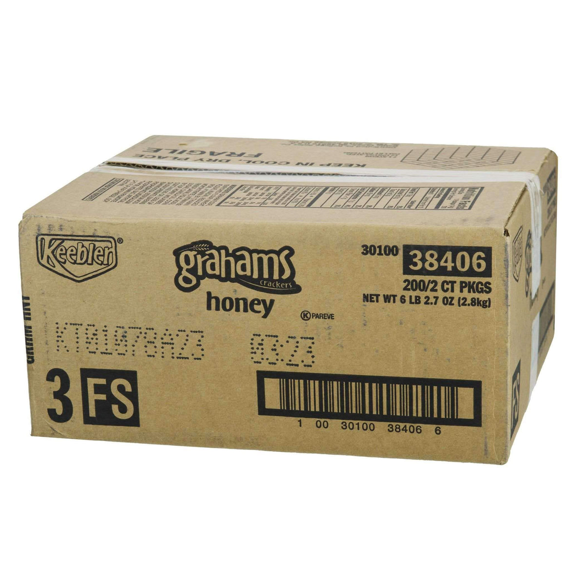 Keebler, Honey Graham Crackers, 0.49 oz. (200 Count)