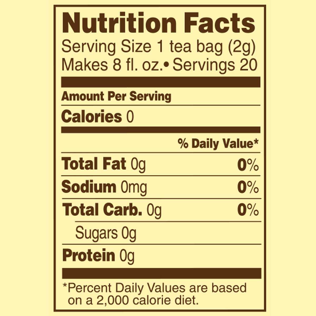Celestial Seasonings Herbal Tea, Lemon Lavender Lane, 20 Count (Pack of 6)