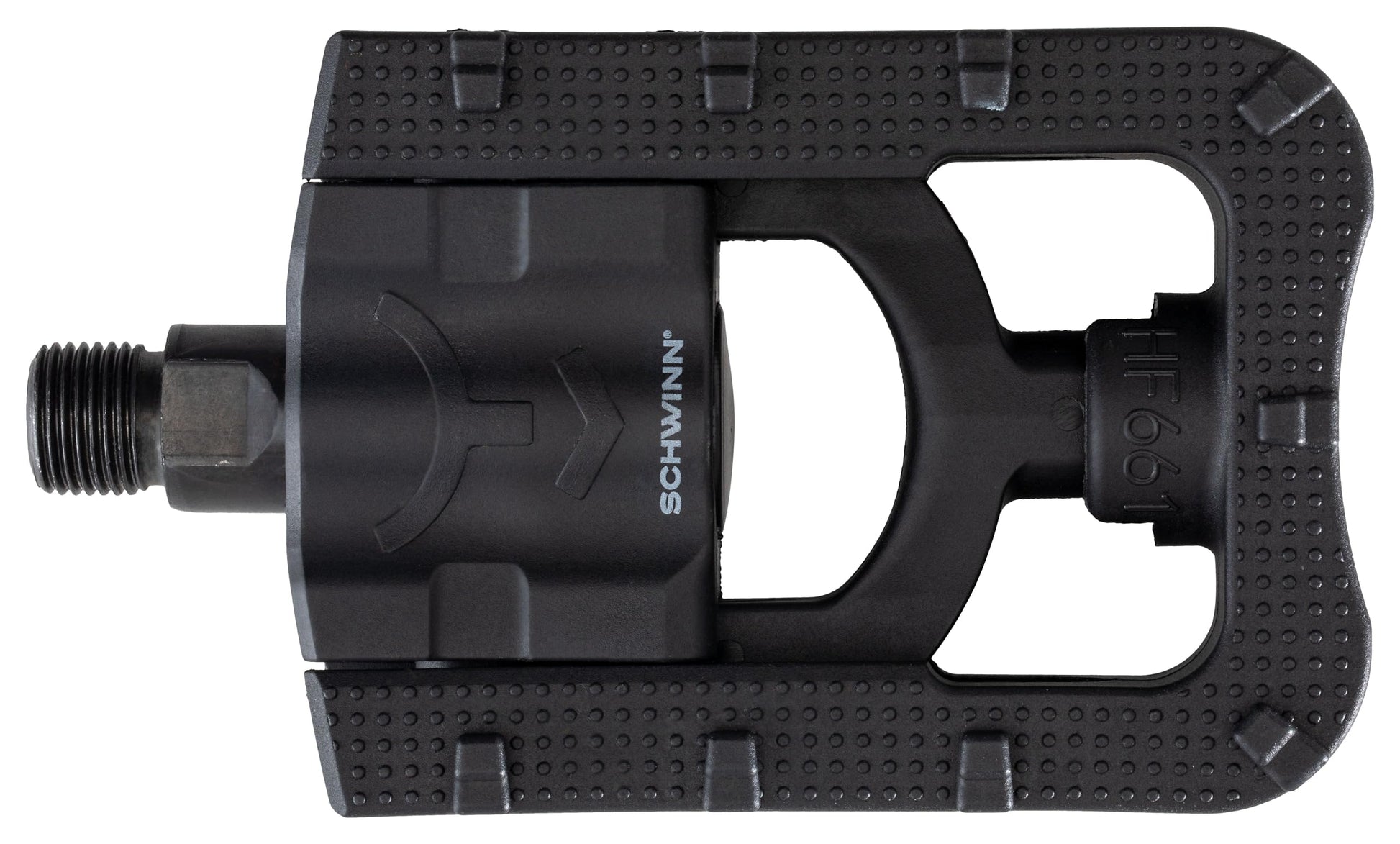 Schwinn Foldable Lightweight Composite Bike Pedals, Fits Most Adult Bikes for Men and Women, 9/16 Inch Compatible, One Pair, Bike Pedal Replacement, Black