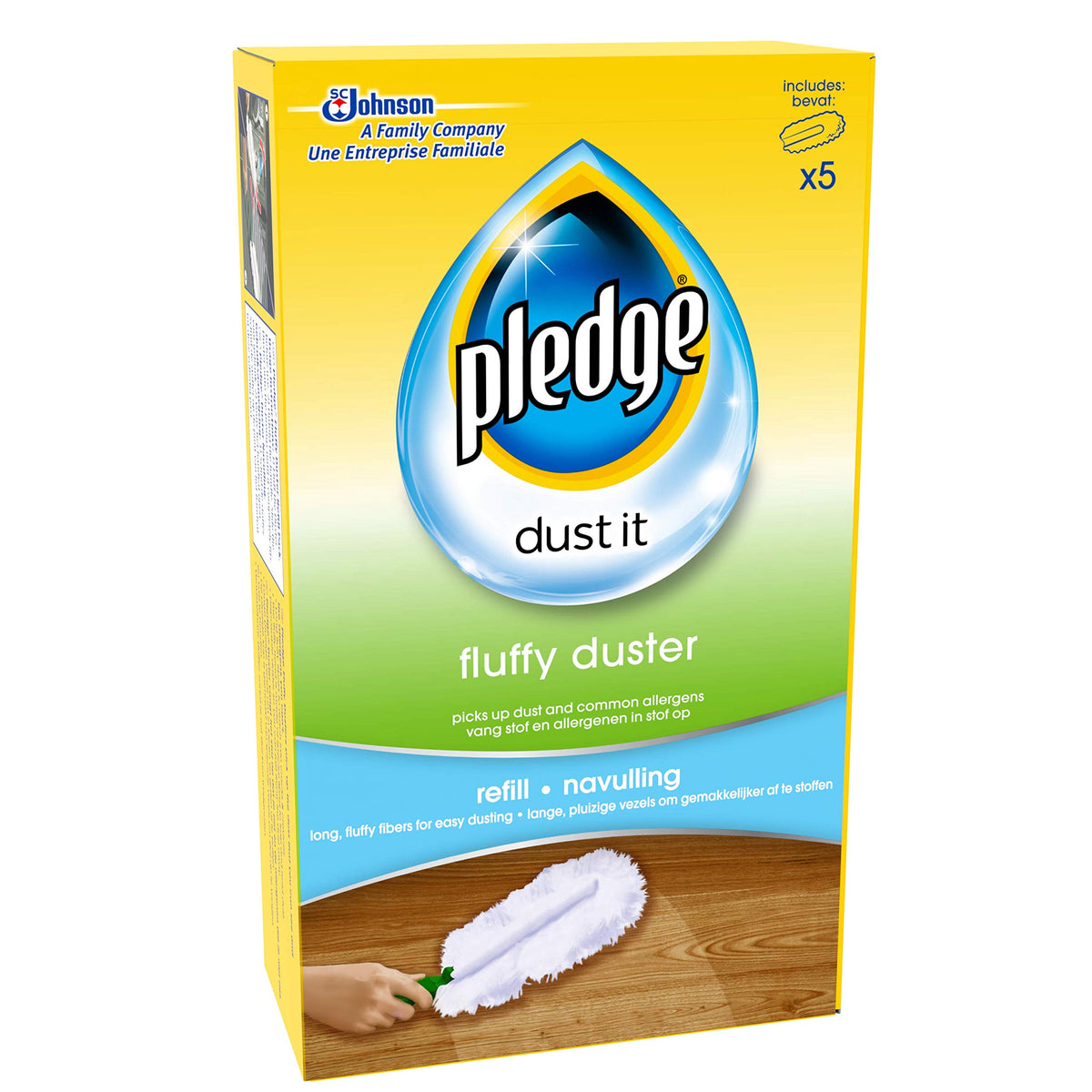Pledge Duster Refills - Pick Up Dust, Dirt and Lint with a Few Effortl ...