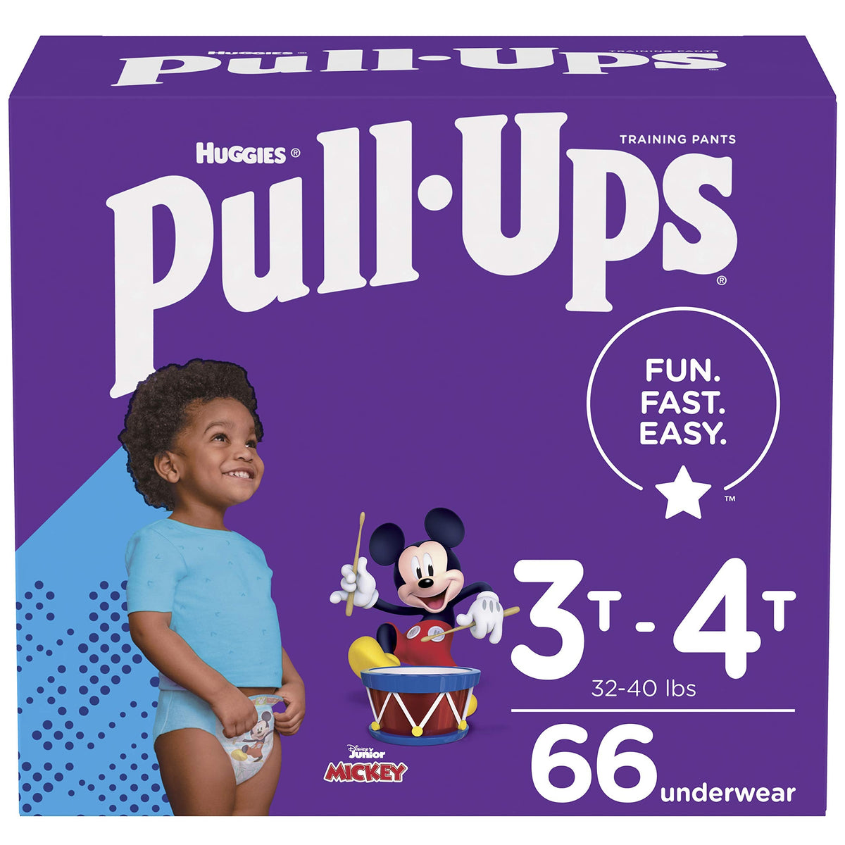 Huggies P/u Boy 3-4t Gig 66 ct product image 1