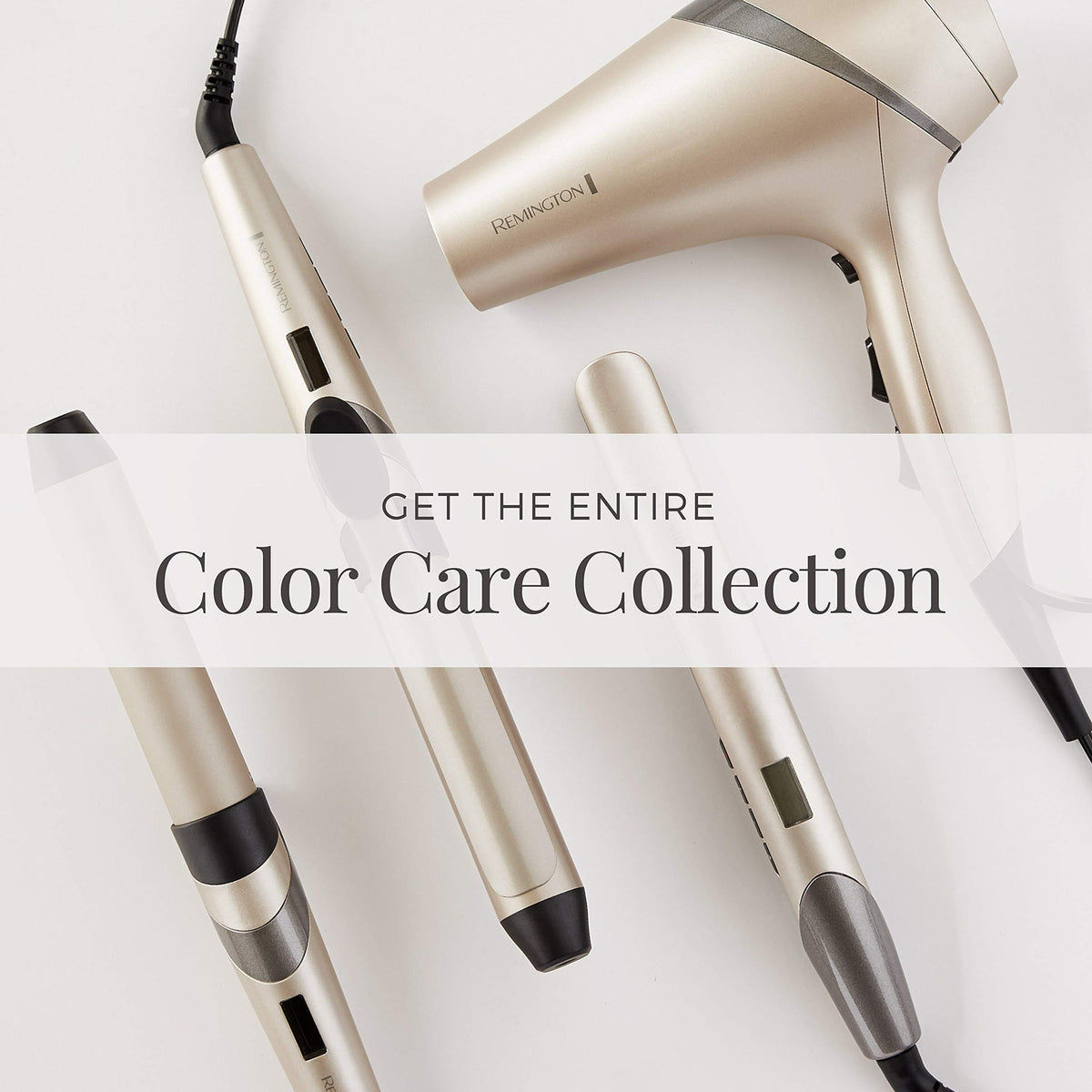 Remington S8A900 Pro 1â€ Flat Iron with Color Care Heat Control Sensing Technology and Ceramic Color-Lock Coated Plates, Straighten Color Treated Hair While Protecting from Damage and Fading