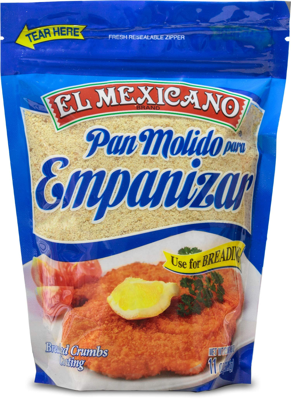 El Mexicano Bread Crumbs 11oz (Non-Flavored)(4 pack)