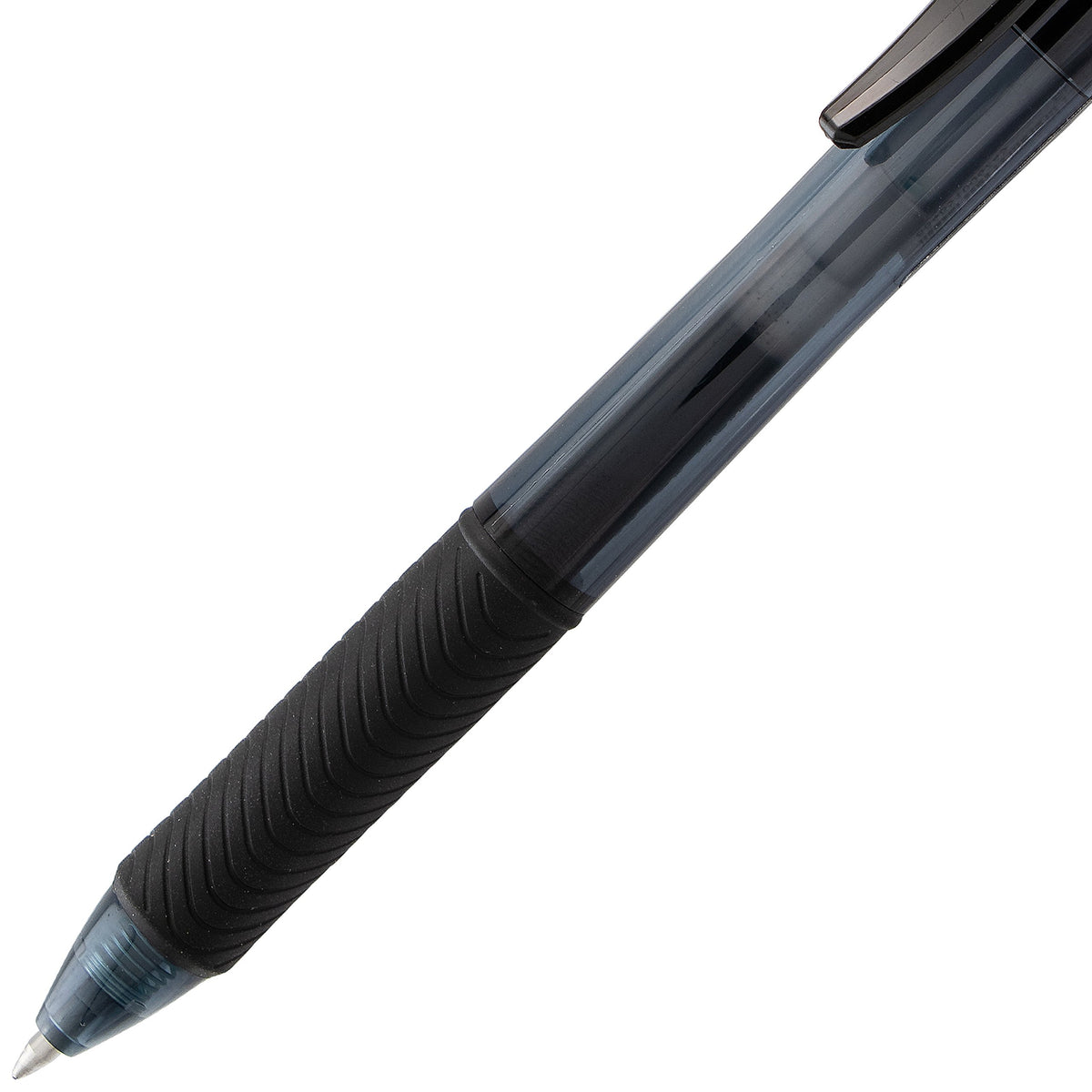 Pentel EnerGel-X Retractable Liquid Gel Pen, (0.7 mm), Medium Line, Black Ink, Box of 12 (BL107-A)