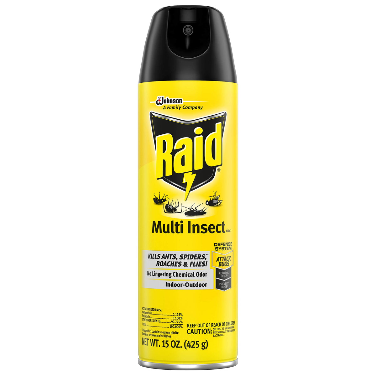 Raid Multi Insect Killer 15 Ounce (Pack of 6)