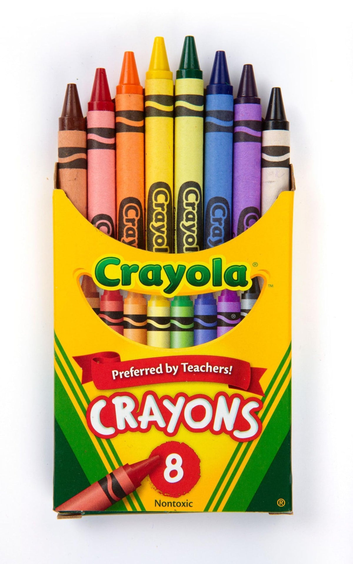 Crayola Crayons, School Supplies, Classic Colors, 8 Count
