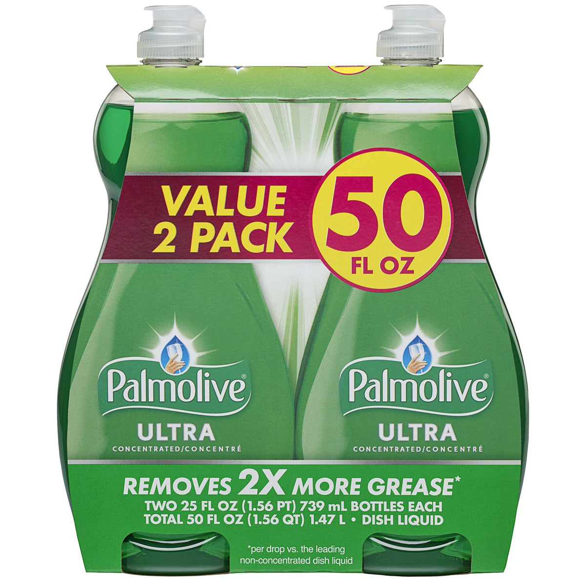 Palmolive Ultra Original Dish Wash Liquid, 25 Ounce, 2 Count