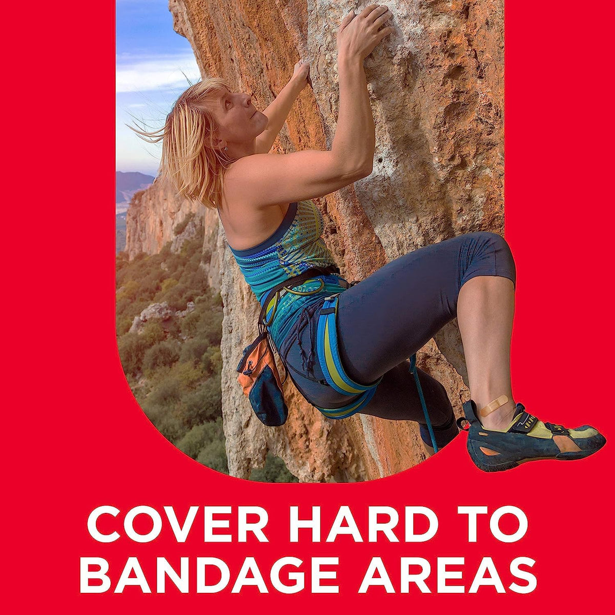 BAND-AID Bandages Sport Strip Extra Wide 30 Each (Pack of 9)