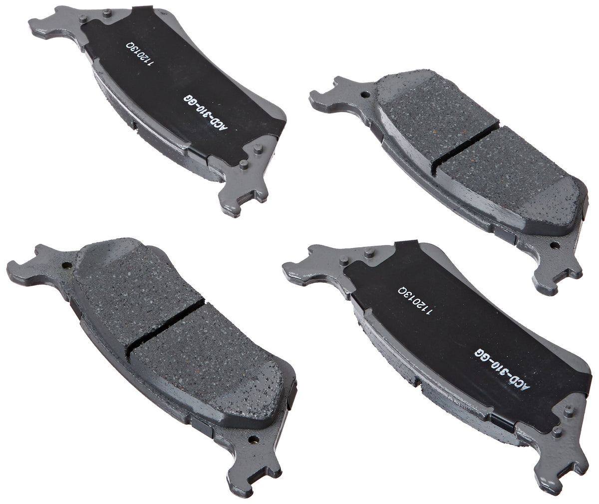 ACDelco Silver 14D1602CH Ceramic Rear Disc Brake Pad Set