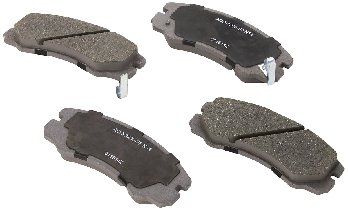 ACDelco Silver 14D579CH Ceramic Front Disc Brake Pad Set
