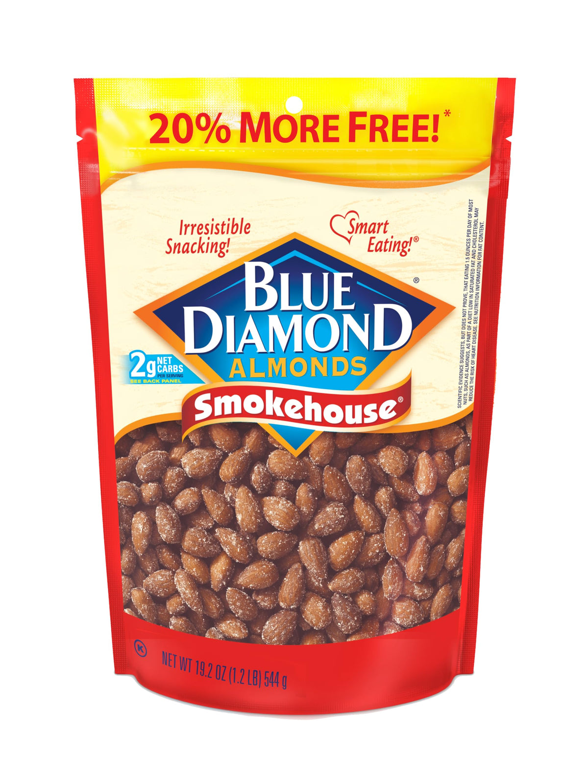 Blue Diamond Almonds, Smokehouse, 19.2-Ounce