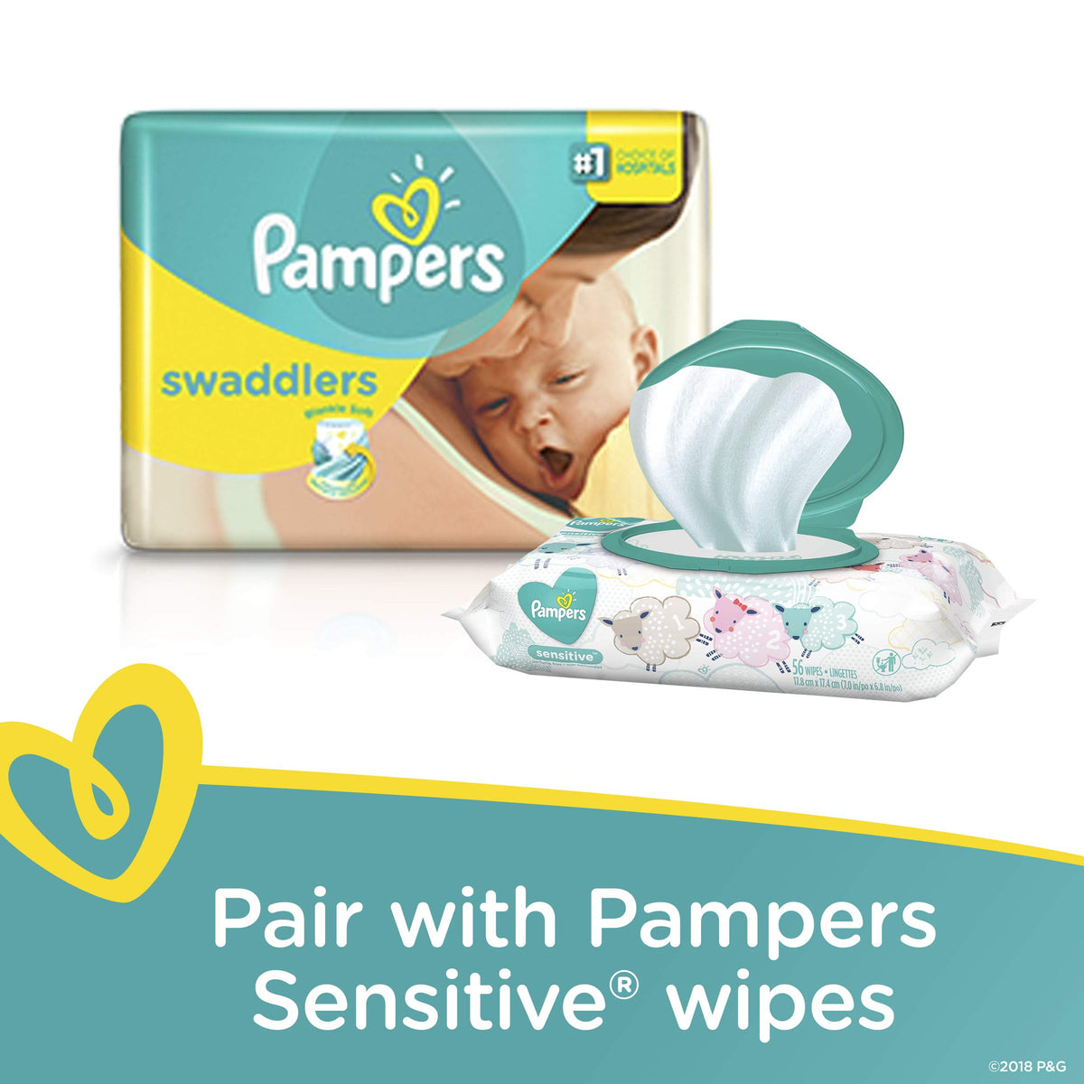 Pampers Swadlers Size 3