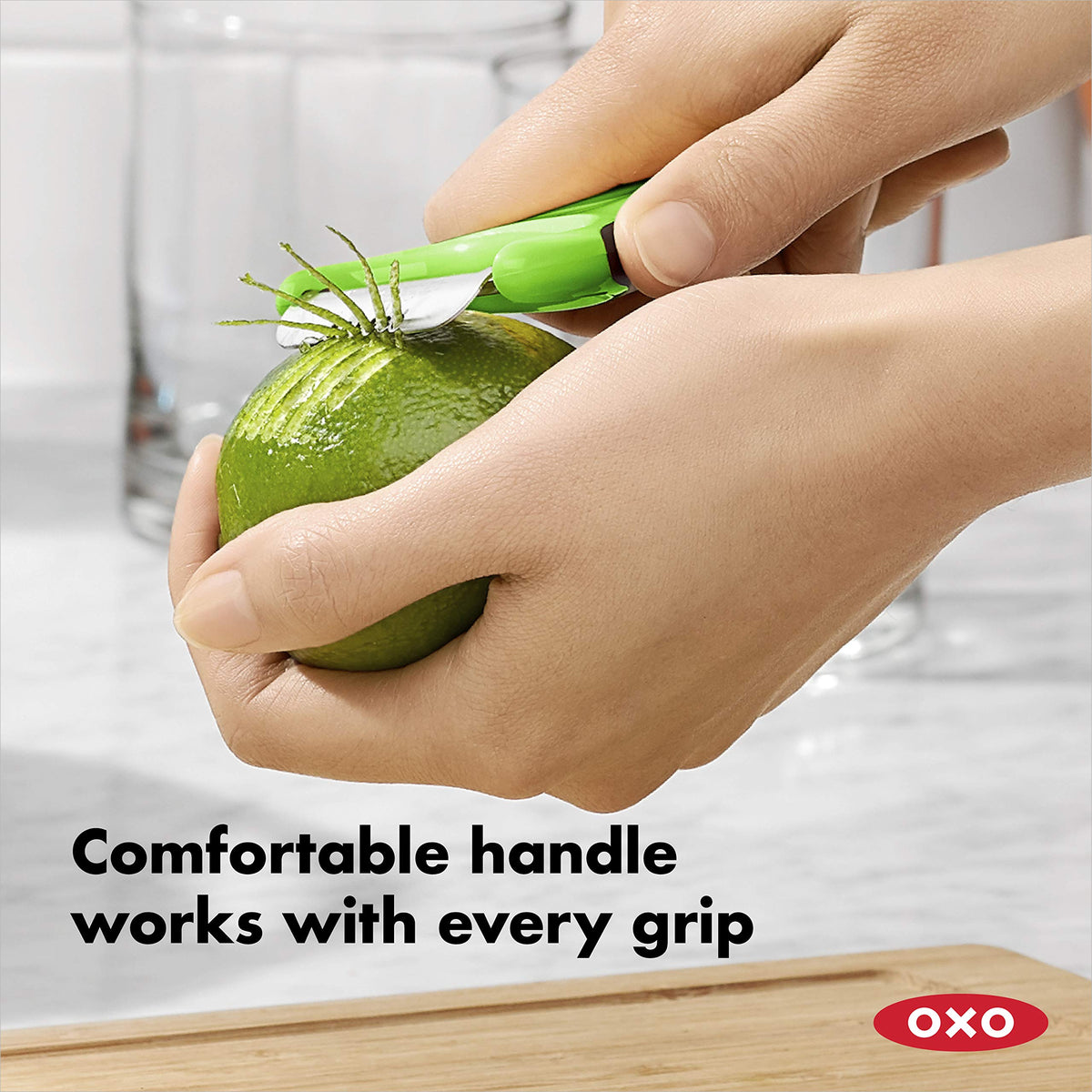 OXO 11244200 Good Grips Citrus Peeler , Black