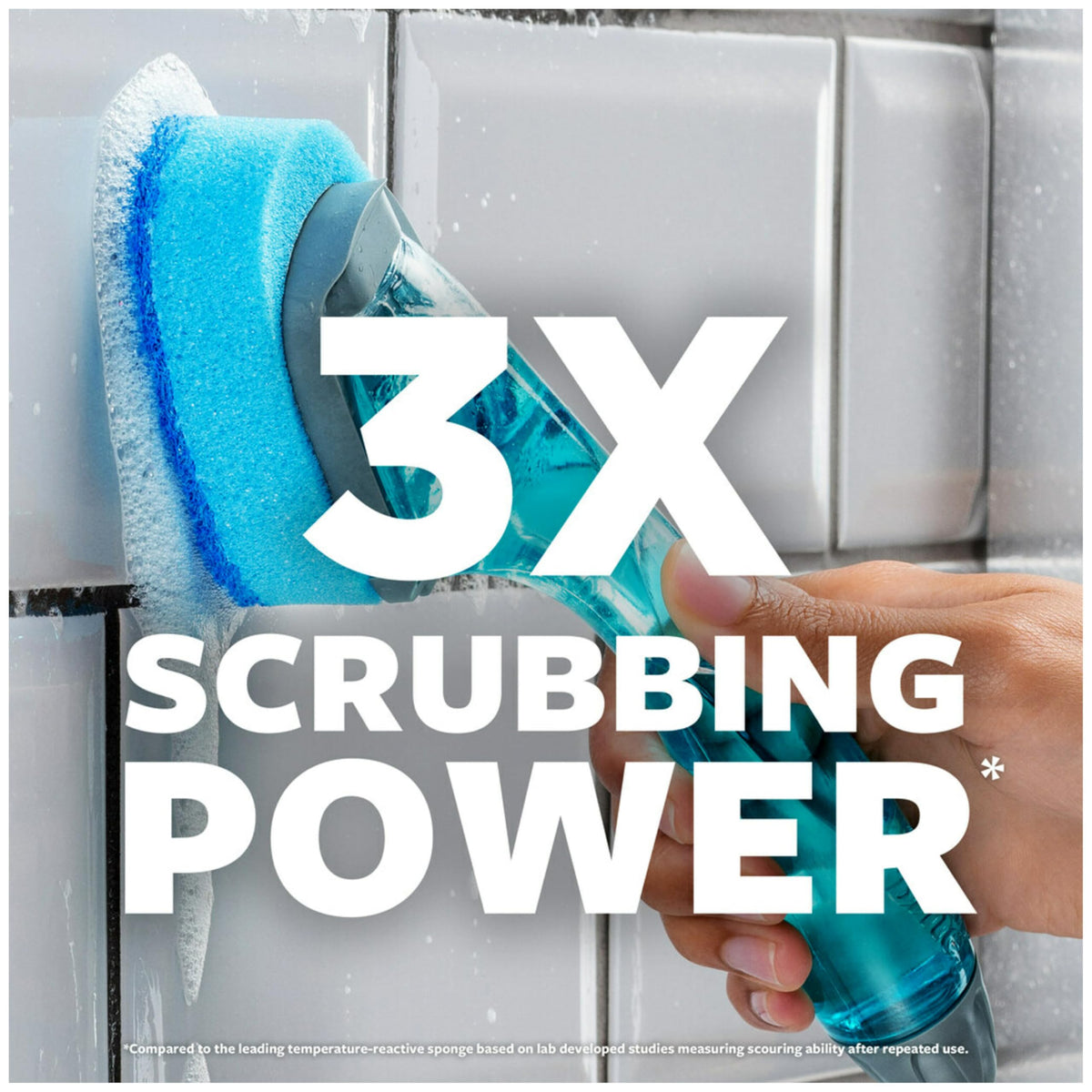 Scotch-Brite Non-Scratch Dishwand Sponge Refills, Dishwand Refills for Cleaning Kitchen, Bathroom, and Household, Non-Scratch Sponges Safe for Non-Stick Cookware, 14 Dishwand Refills