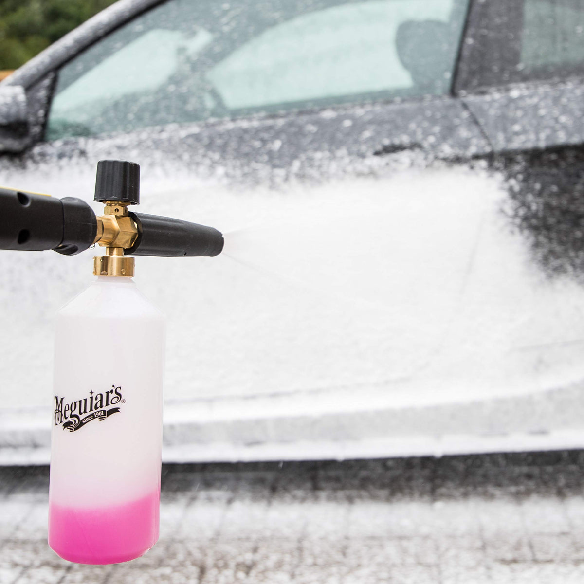 Meguiar's G194000EU Ultimate Car Snow Foam Cannon Lance Kit - Krcher, Nilfisk, Bosch Compatible - Includes Snow Foam, 946 ml