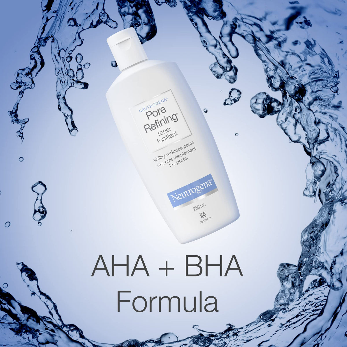Neutrogena Pore Refining Toner, Alpha and Beta Hydroxy Formula, 8.5 Ounce